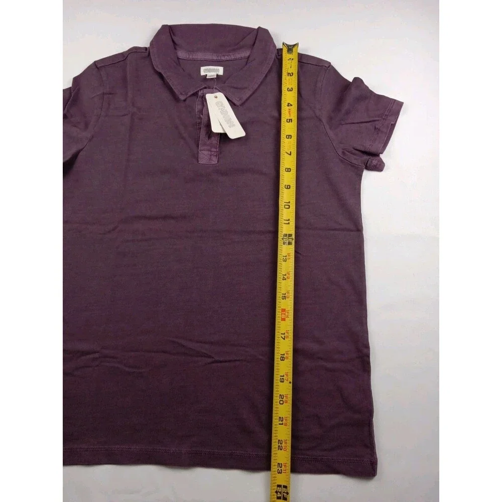 NWT Gymboree Boys Polo Shirt Size L 10-12 Purple Plum Short Sleeve Jumper